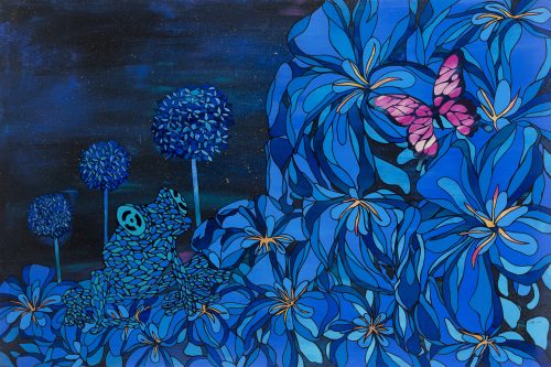 一種自我警戒的保護色