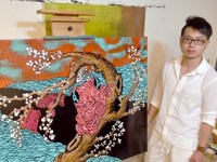 職人SHOKUZiNE-色塊與青蛙的生命組合藝術家陳奕龍